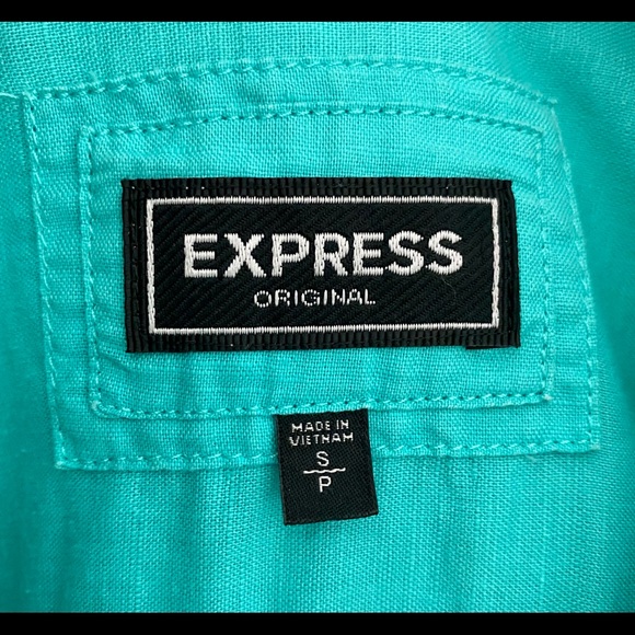 Woman’s Express Button Down Dress Shirt Sz. S - Picture 4 of 5